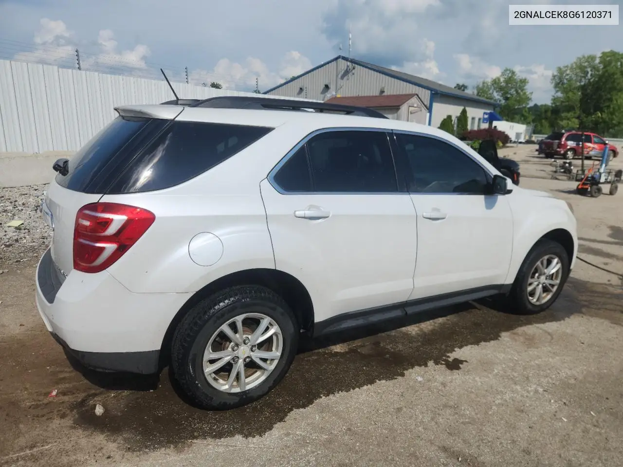 2016 Chevrolet Equinox Lt VIN: 2GNALCEK8G6120371 Lot: 63008495