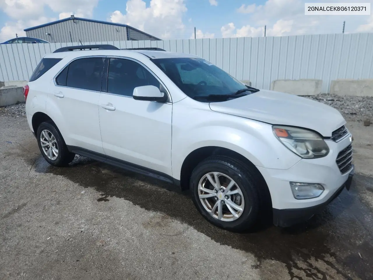 2016 Chevrolet Equinox Lt VIN: 2GNALCEK8G6120371 Lot: 63008495