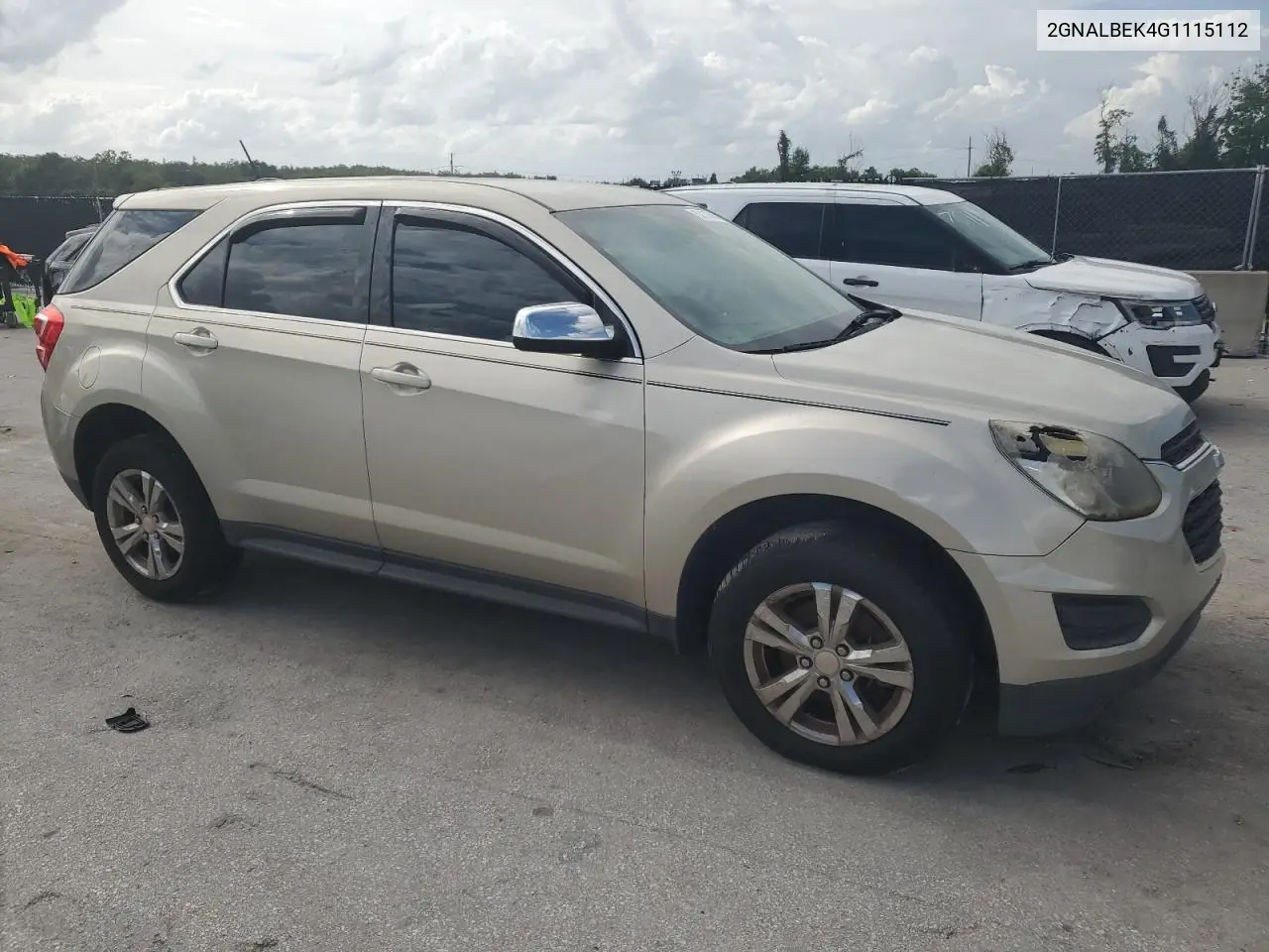 2016 Chevrolet Equinox Ls VIN: 2GNALBEK4G1115112 Lot: 63136565