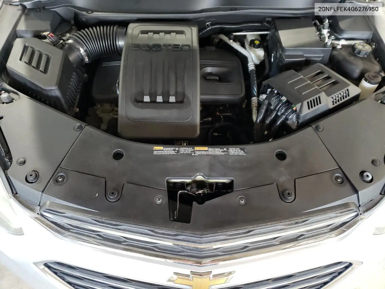 2016 Chevrolet Equinox Lt VIN: 2GNFLFEK4G6276950 Lot: 63149935