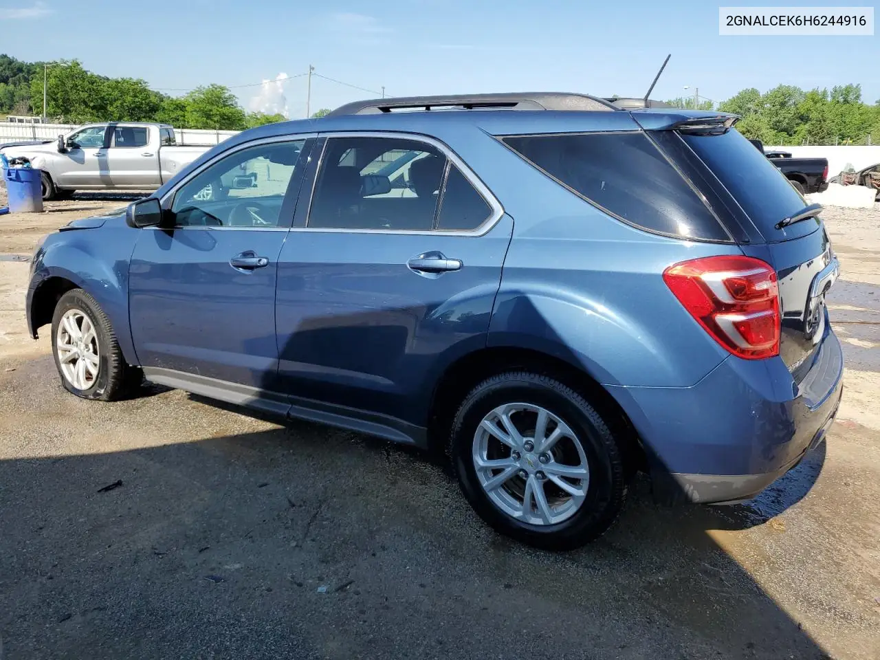 2017 Chevrolet Equinox Lt VIN: 2GNALCEK6H6244916 Lot: 55340855