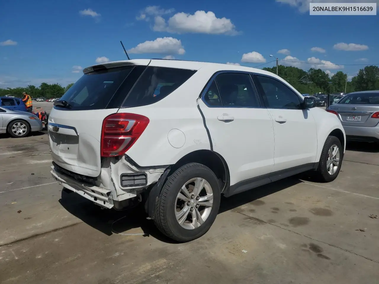 2017 Chevrolet Equinox Ls VIN: 2GNALBEK9H1516639 Lot: 56882965