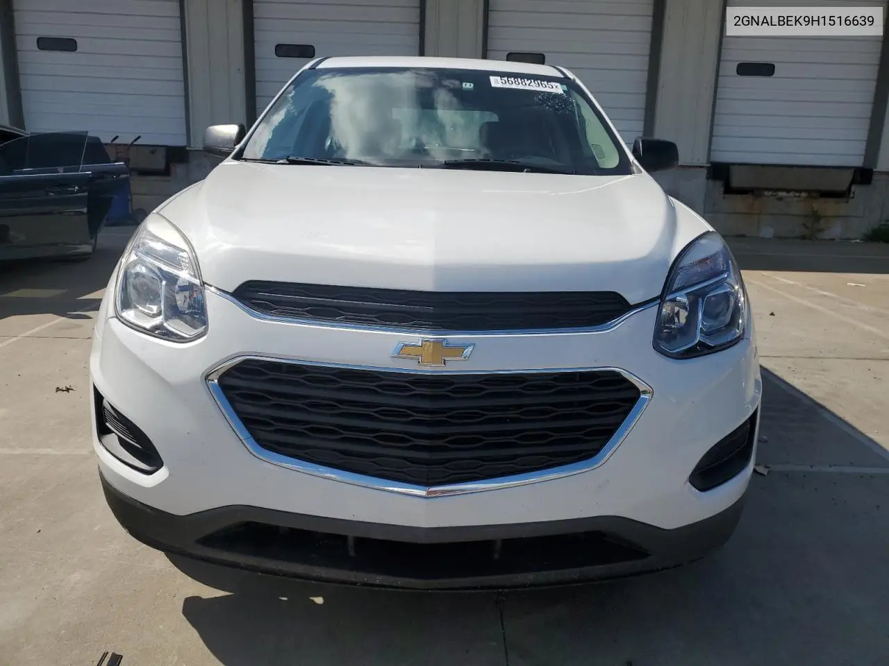 2017 Chevrolet Equinox Ls VIN: 2GNALBEK9H1516639 Lot: 56882965