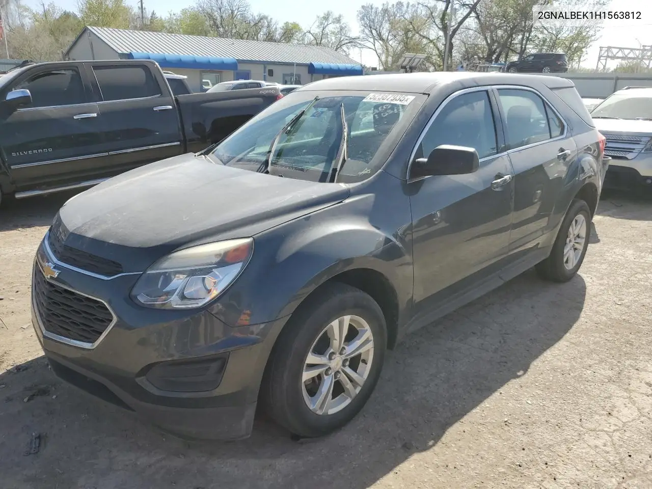 2017 Chevrolet Equinox Ls VIN: 2GNALBEK1H1563812 Lot: 57211475