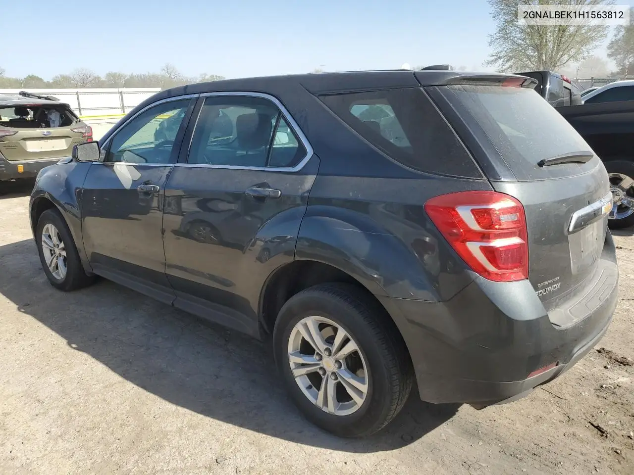2017 Chevrolet Equinox Ls VIN: 2GNALBEK1H1563812 Lot: 57211475