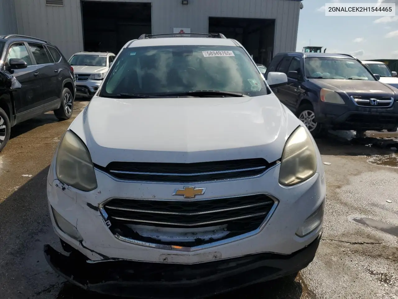 2017 Chevrolet Equinox Lt VIN: 2GNALCEK2H1544465 Lot: 58949765