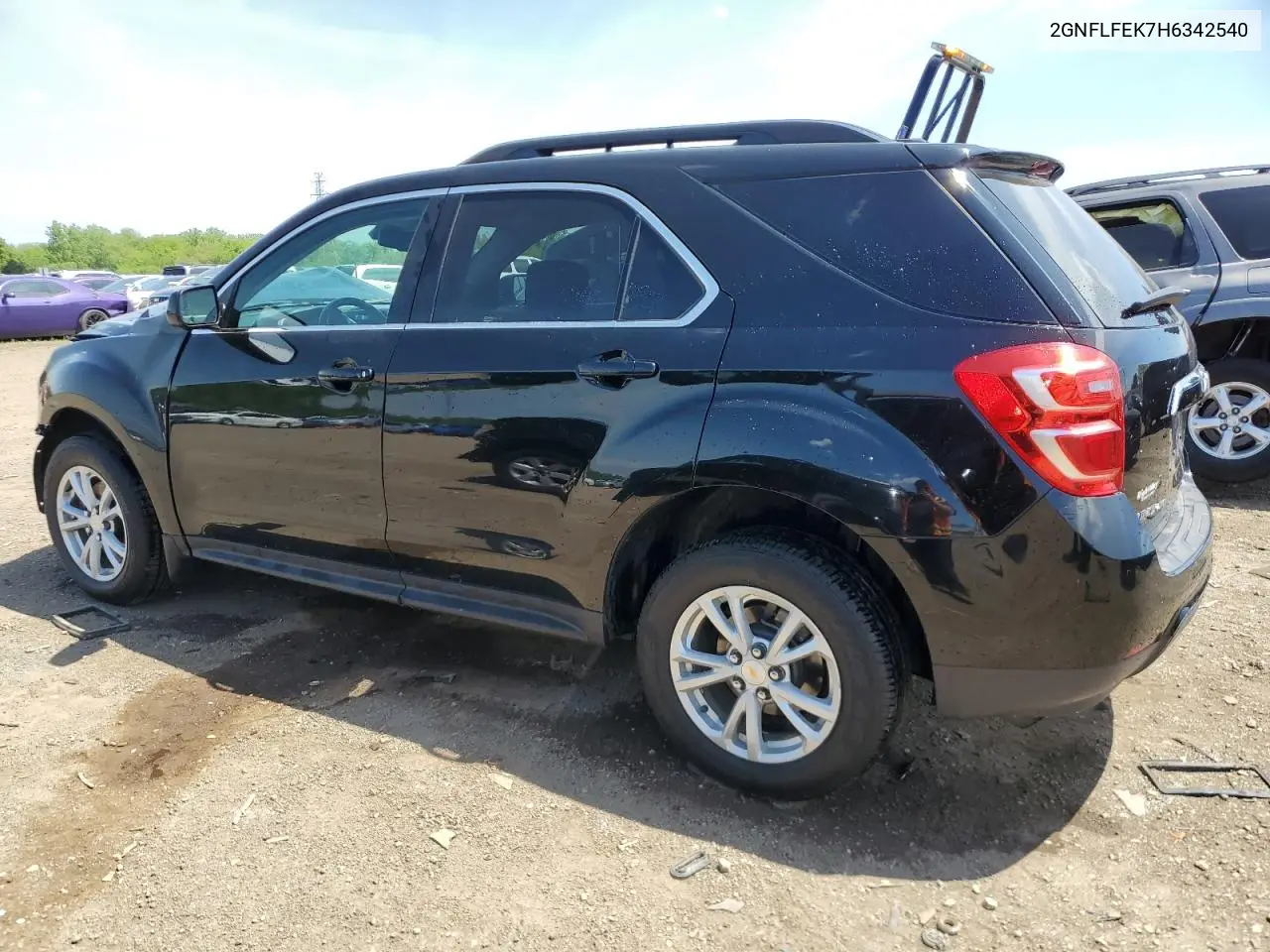 2017 Chevrolet Equinox Lt VIN: 2GNFLFEK7H6342540 Lot: 59059245