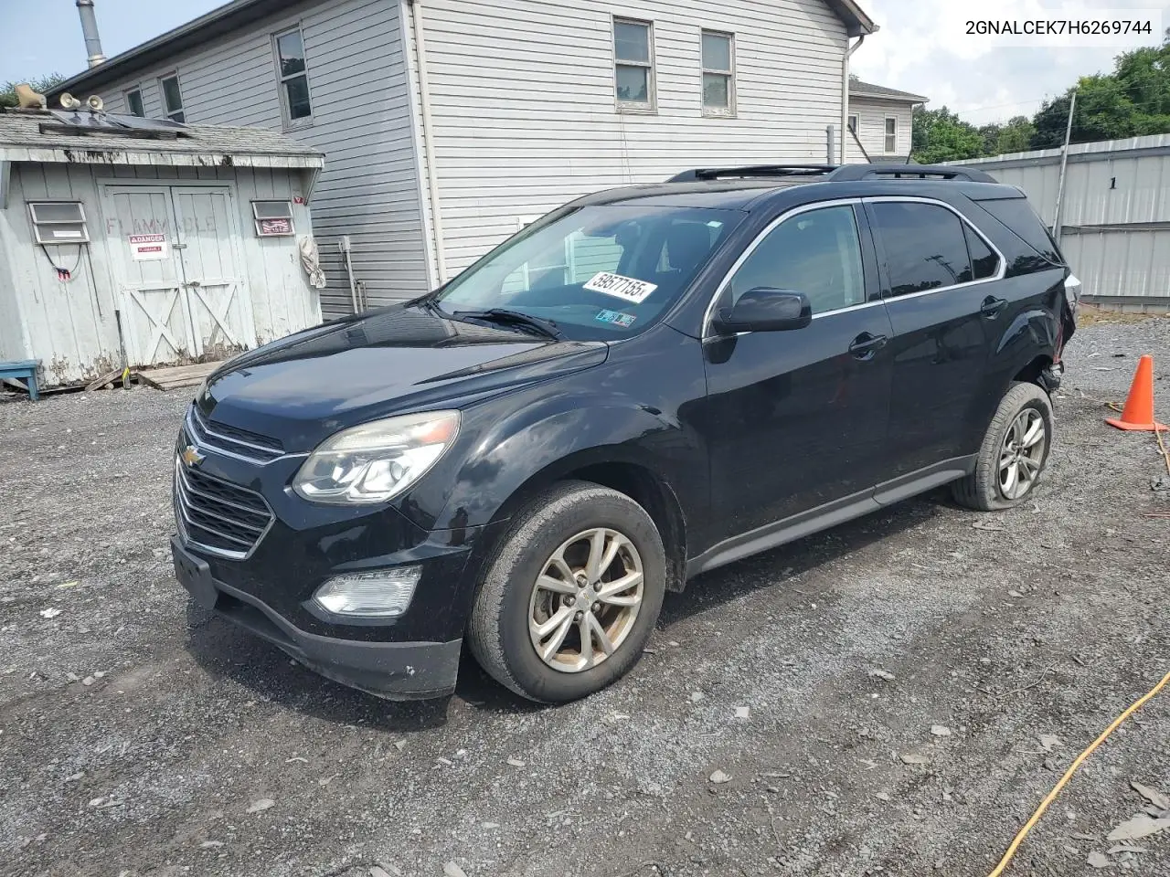 2017 Chevrolet Equinox Lt VIN: 2GNALCEK7H6269744 Lot: 59577155