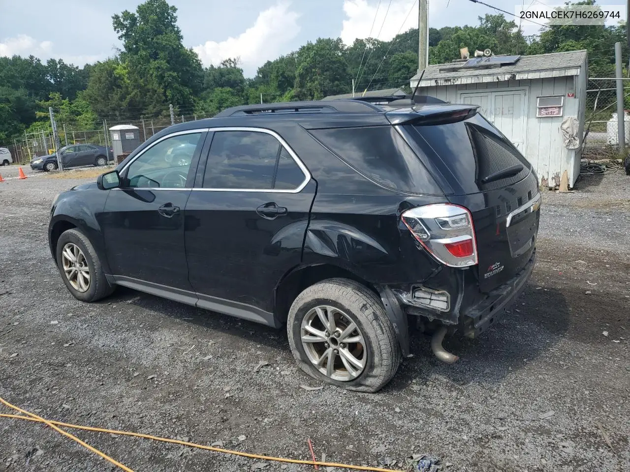 2017 Chevrolet Equinox Lt VIN: 2GNALCEK7H6269744 Lot: 59577155