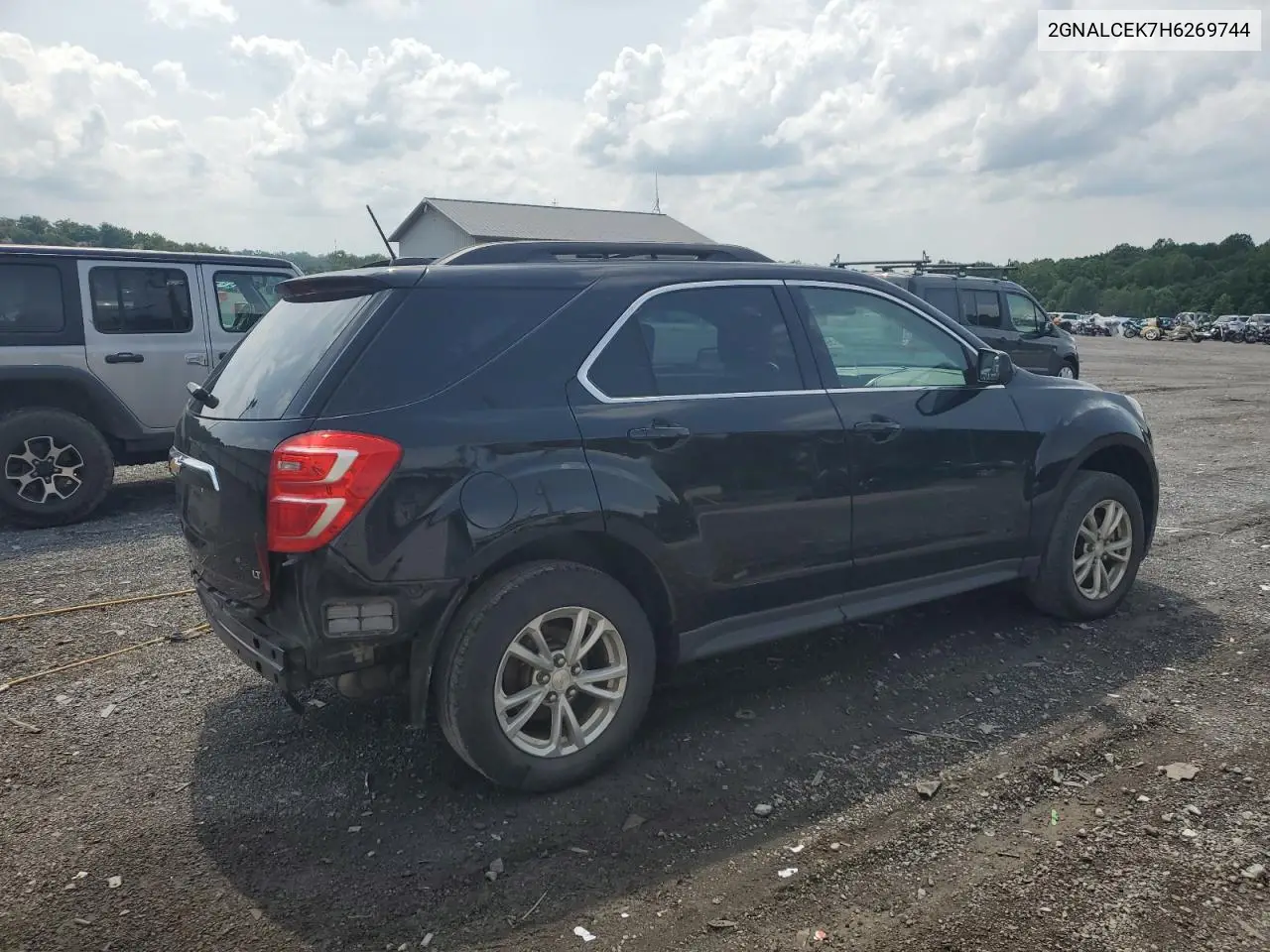 2017 Chevrolet Equinox Lt VIN: 2GNALCEK7H6269744 Lot: 59577155