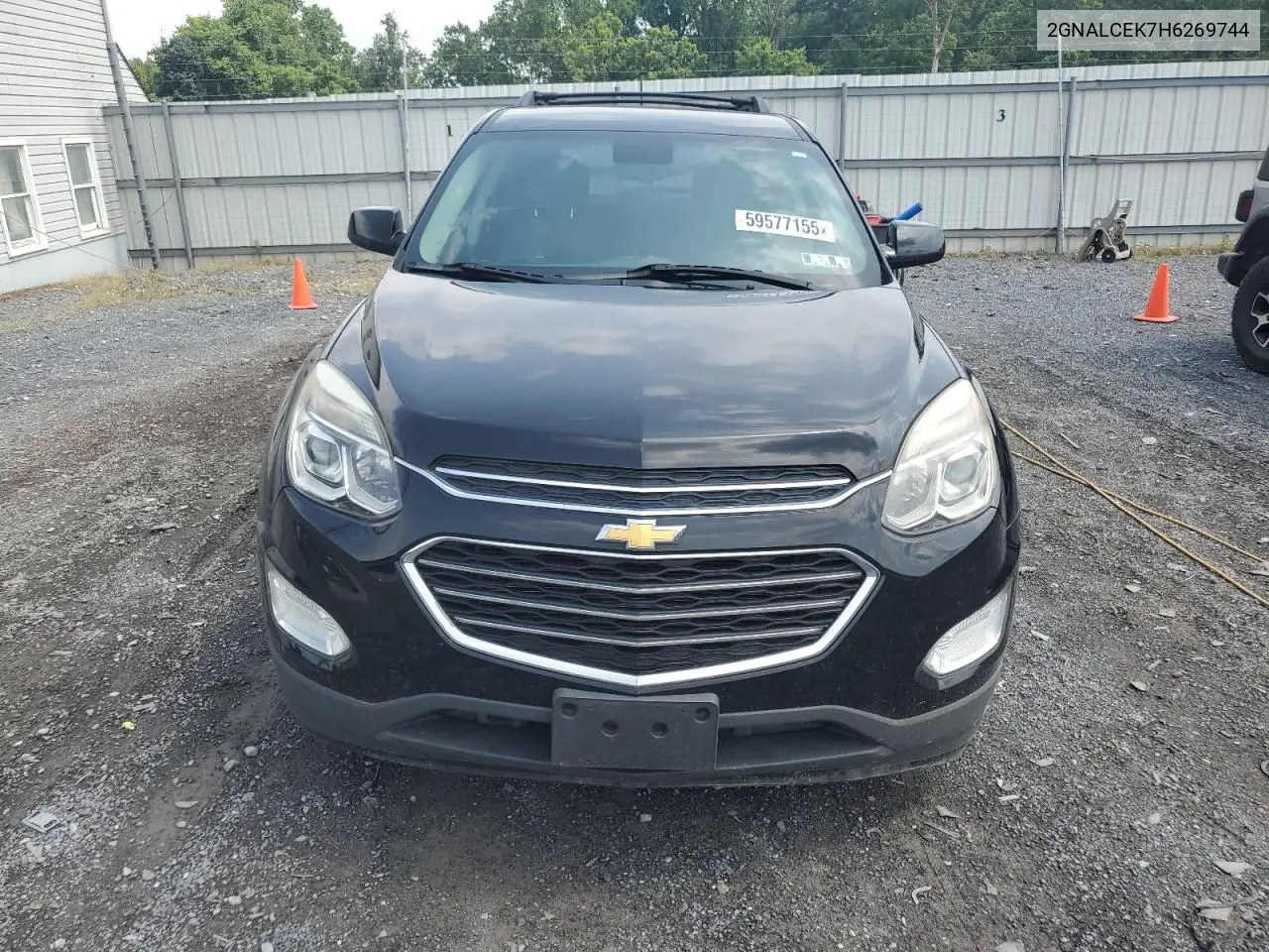 2017 Chevrolet Equinox Lt VIN: 2GNALCEK7H6269744 Lot: 59577155