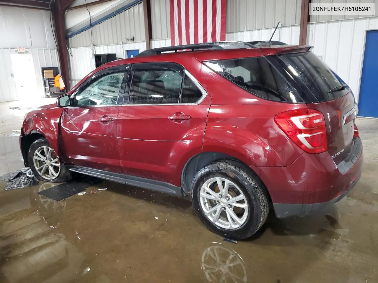 2017 Chevrolet Equinox Lt VIN: 2GNFLFEK7H6105241 Lot: 60436585