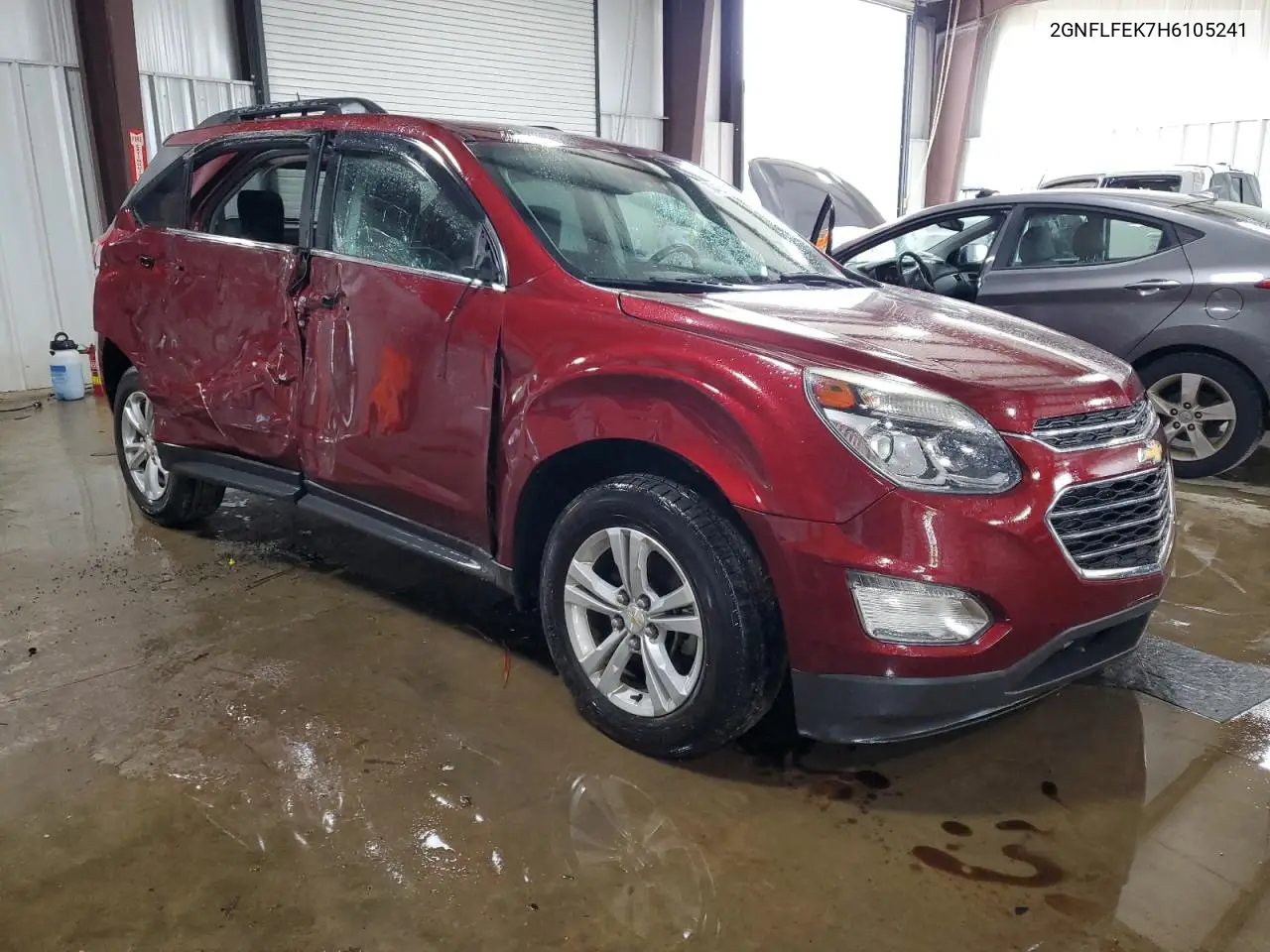 2017 Chevrolet Equinox Lt VIN: 2GNFLFEK7H6105241 Lot: 60436585