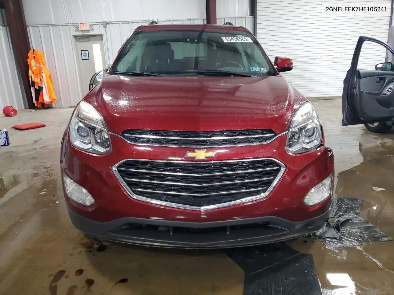 2017 Chevrolet Equinox Lt VIN: 2GNFLFEK7H6105241 Lot: 60436585