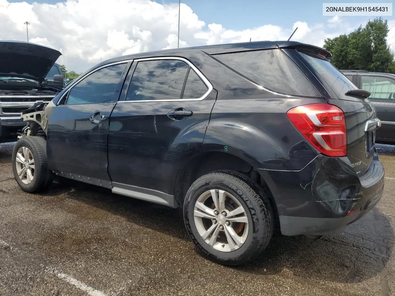 2017 Chevrolet Equinox Ls VIN: 2GNALBEK9H1545431 Lot: 62087225