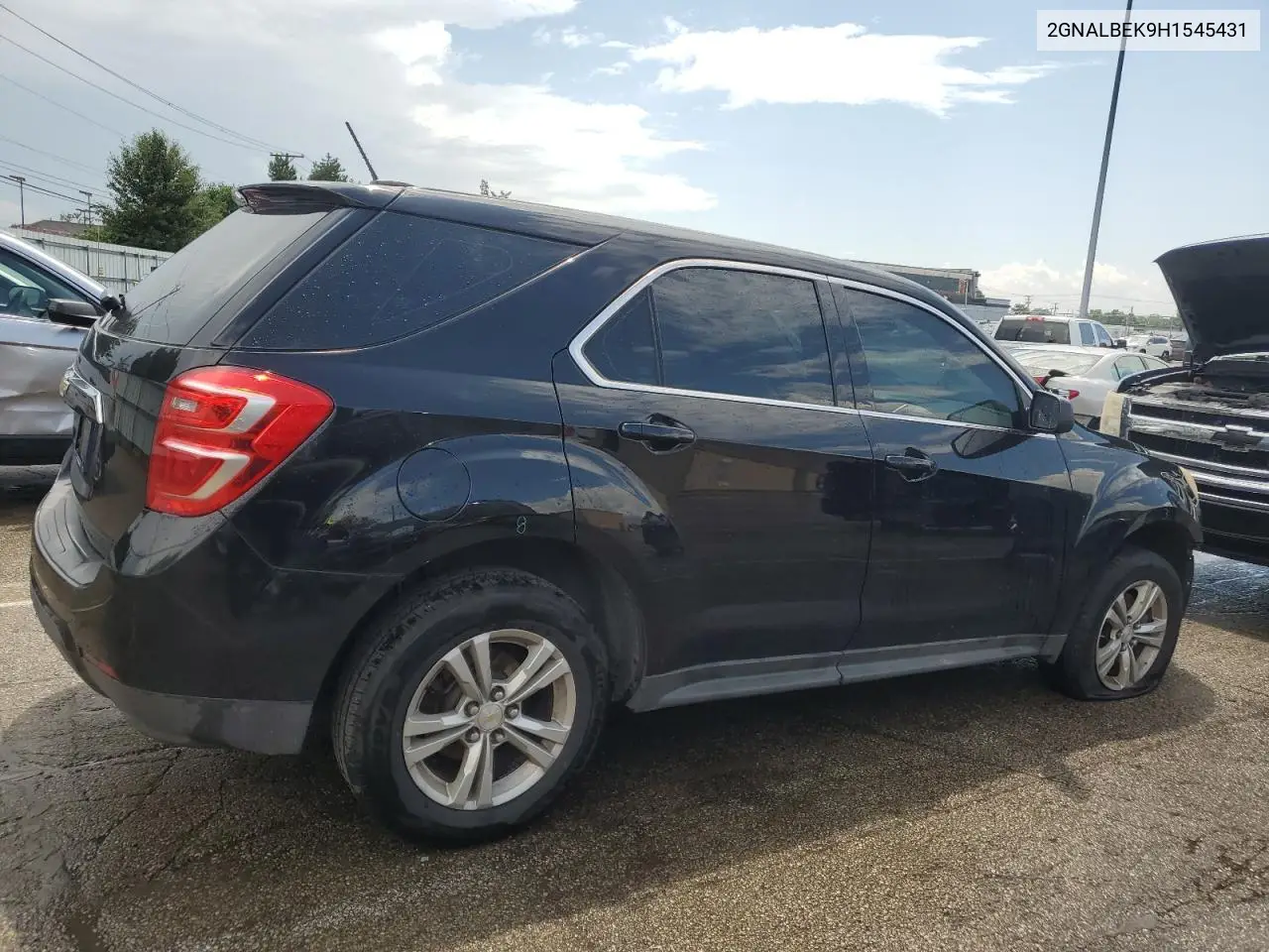2017 Chevrolet Equinox Ls VIN: 2GNALBEK9H1545431 Lot: 62087225