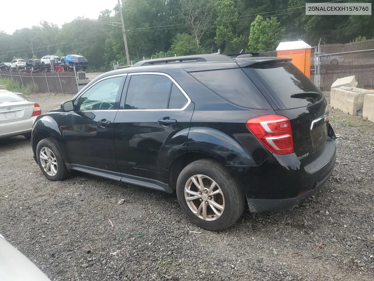 2017 Chevrolet Equinox Lt VIN: 2GNALCEKXH1576760 Lot: 62669255