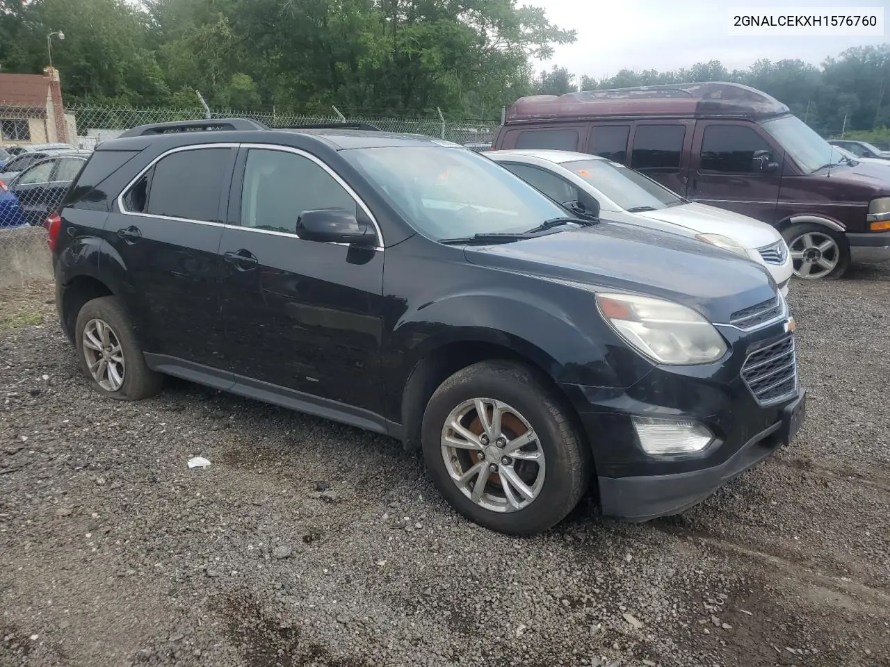 2017 Chevrolet Equinox Lt VIN: 2GNALCEKXH1576760 Lot: 62669255