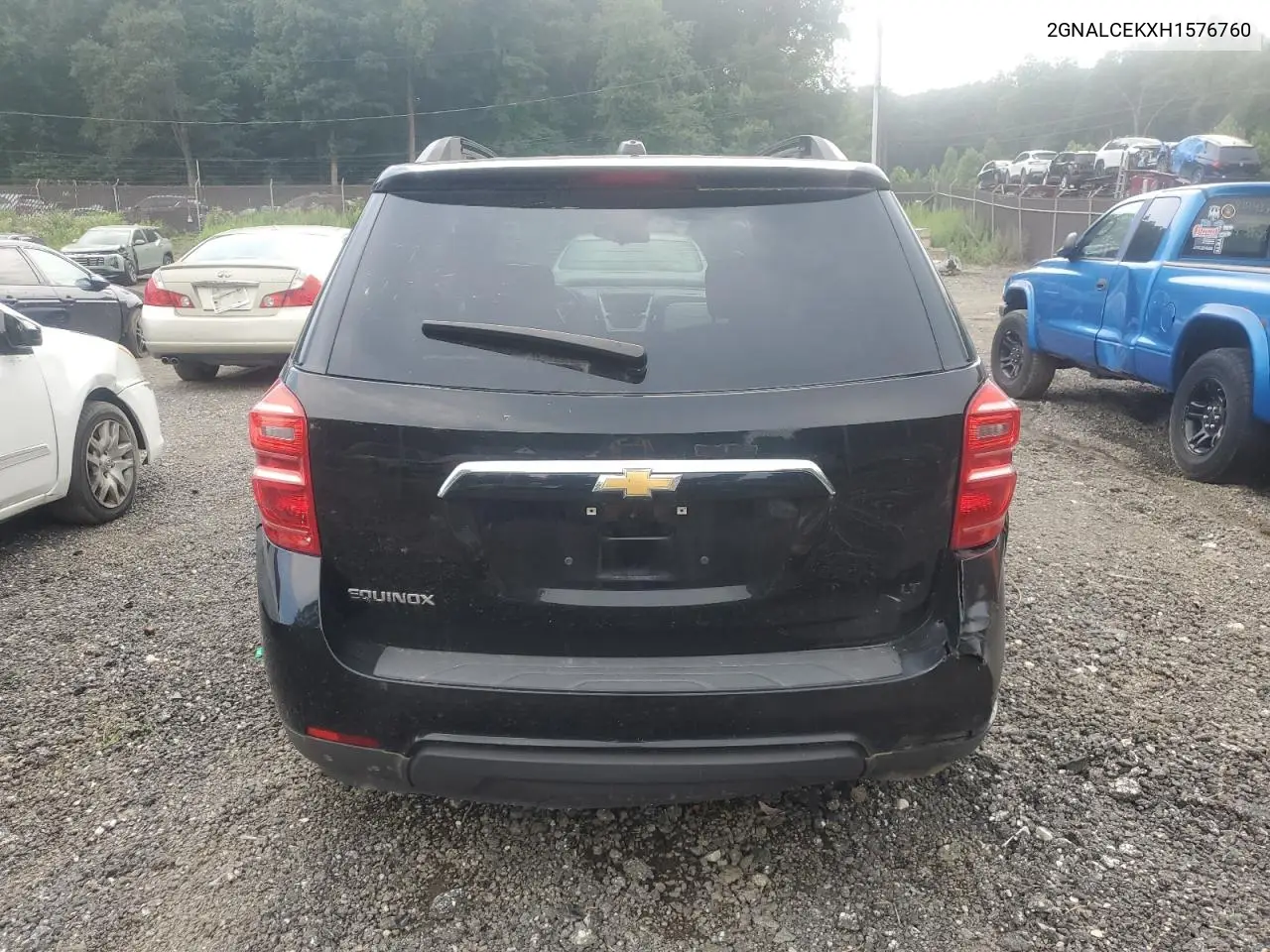 2017 Chevrolet Equinox Lt VIN: 2GNALCEKXH1576760 Lot: 62669255