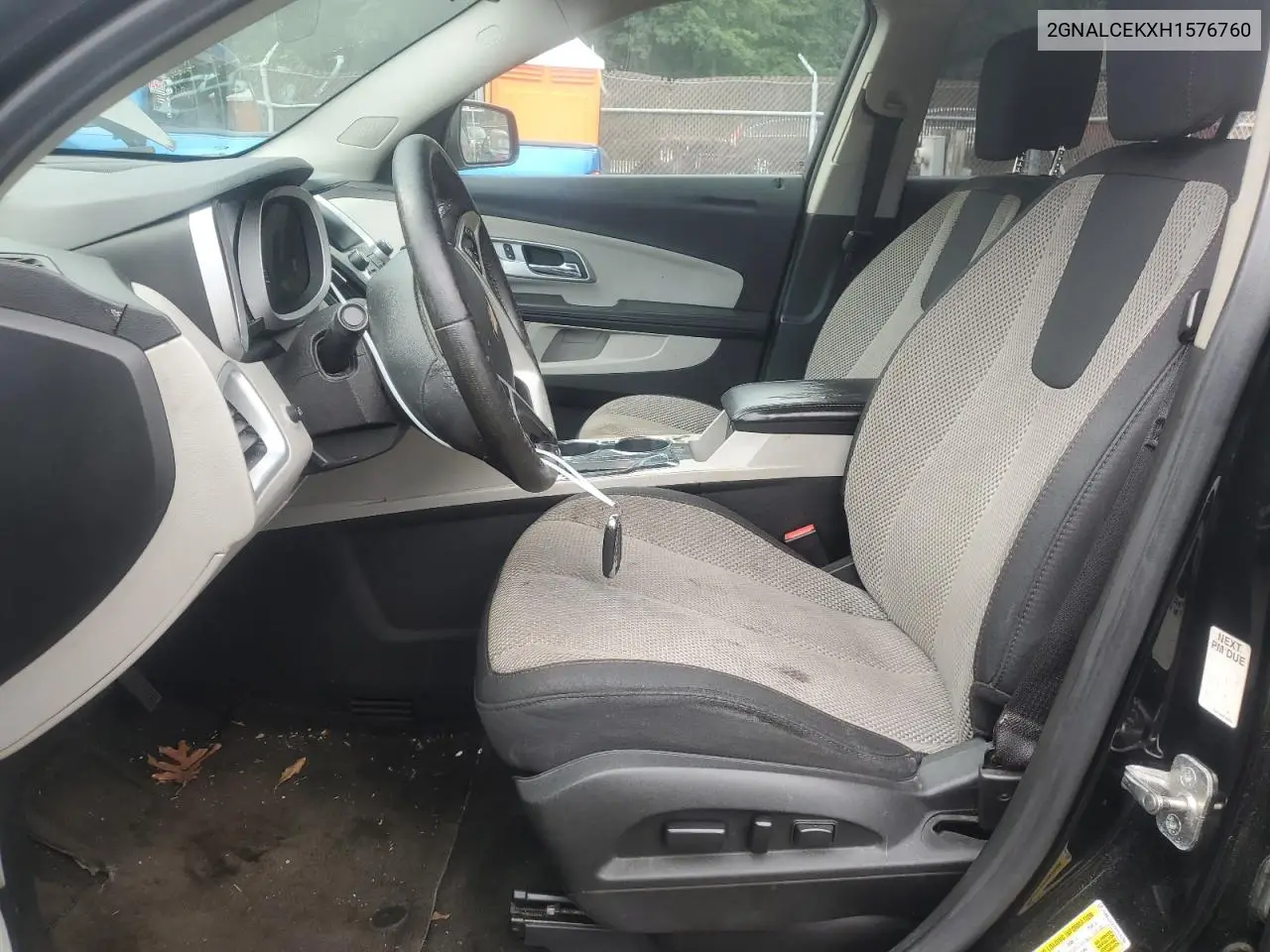 2017 Chevrolet Equinox Lt VIN: 2GNALCEKXH1576760 Lot: 62669255