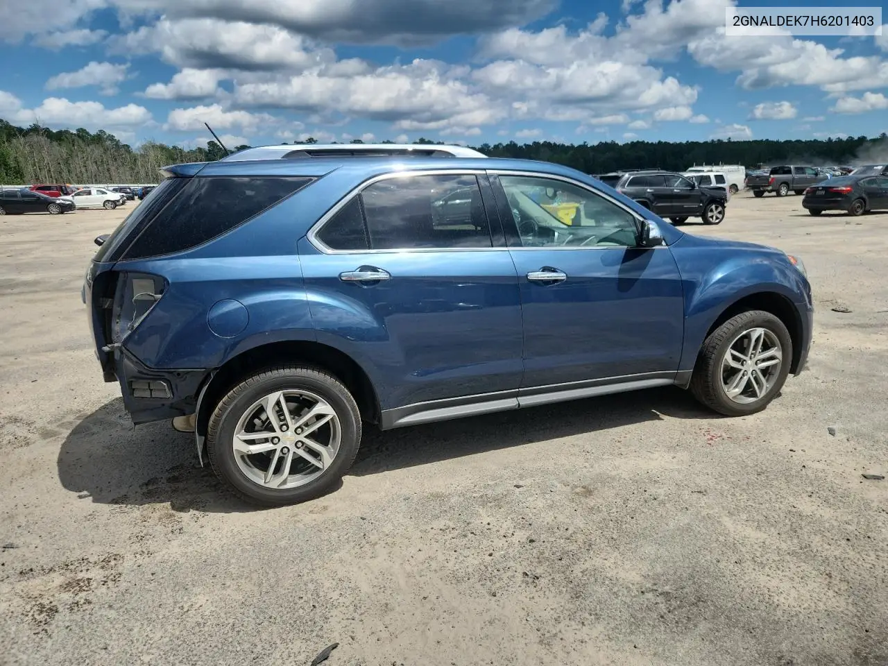 2017 Chevrolet Equinox Premier VIN: 2GNALDEK7H6201403 Lot: 62842535
