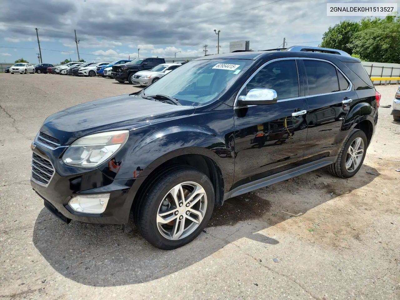 2017 Chevrolet Equinox Premier VIN: 2GNALDEK0H1513527 Lot: 62954415