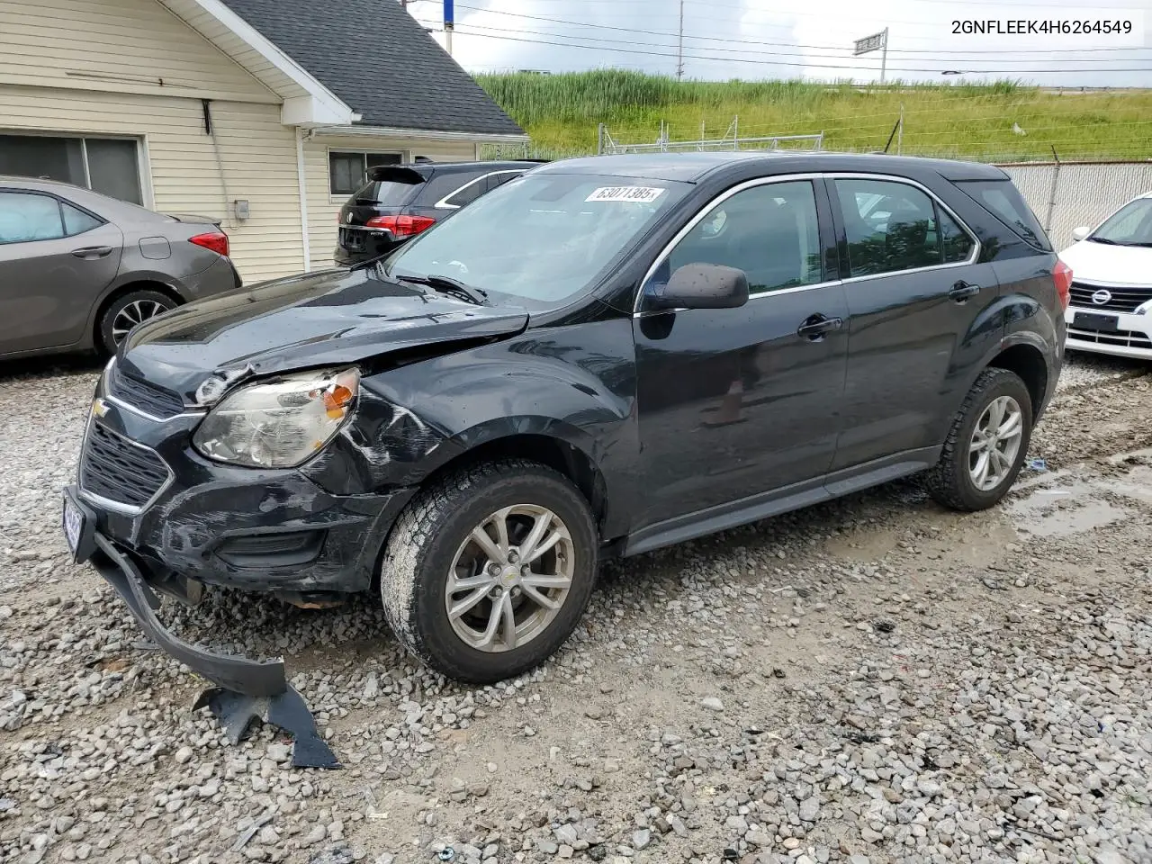 2017 Chevrolet Equinox Ls VIN: 2GNFLEEK4H6264549 Lot: 63071385