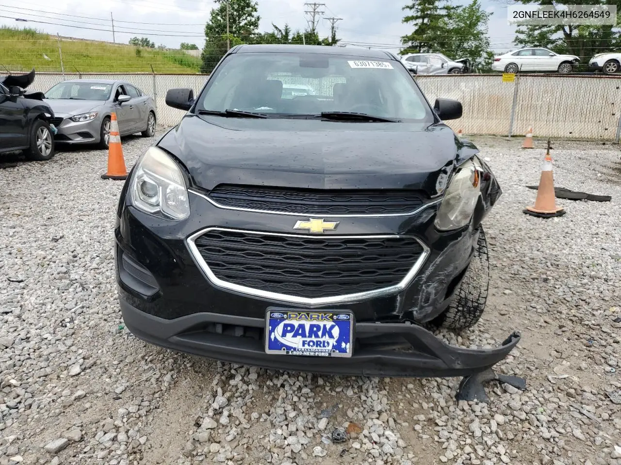 2017 Chevrolet Equinox Ls VIN: 2GNFLEEK4H6264549 Lot: 63071385