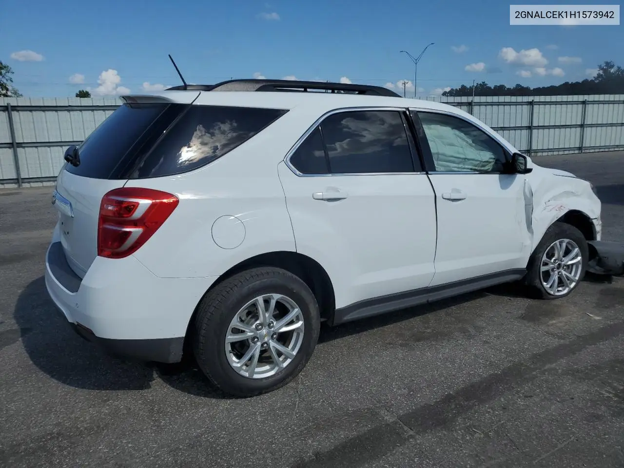 2017 Chevrolet Equinox Lt VIN: 2GNALCEK1H1573942 Lot: 63196585