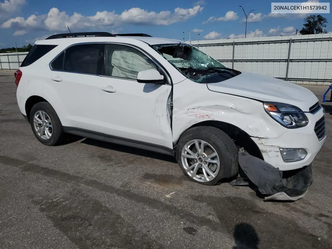 2017 Chevrolet Equinox Lt VIN: 2GNALCEK1H1573942 Lot: 63196585