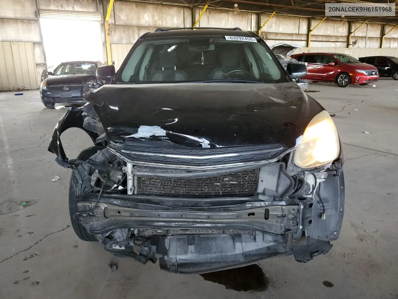 2017 Chevrolet Equinox Lt VIN: 2GNALCEK9H6151968 Lot: 63292455