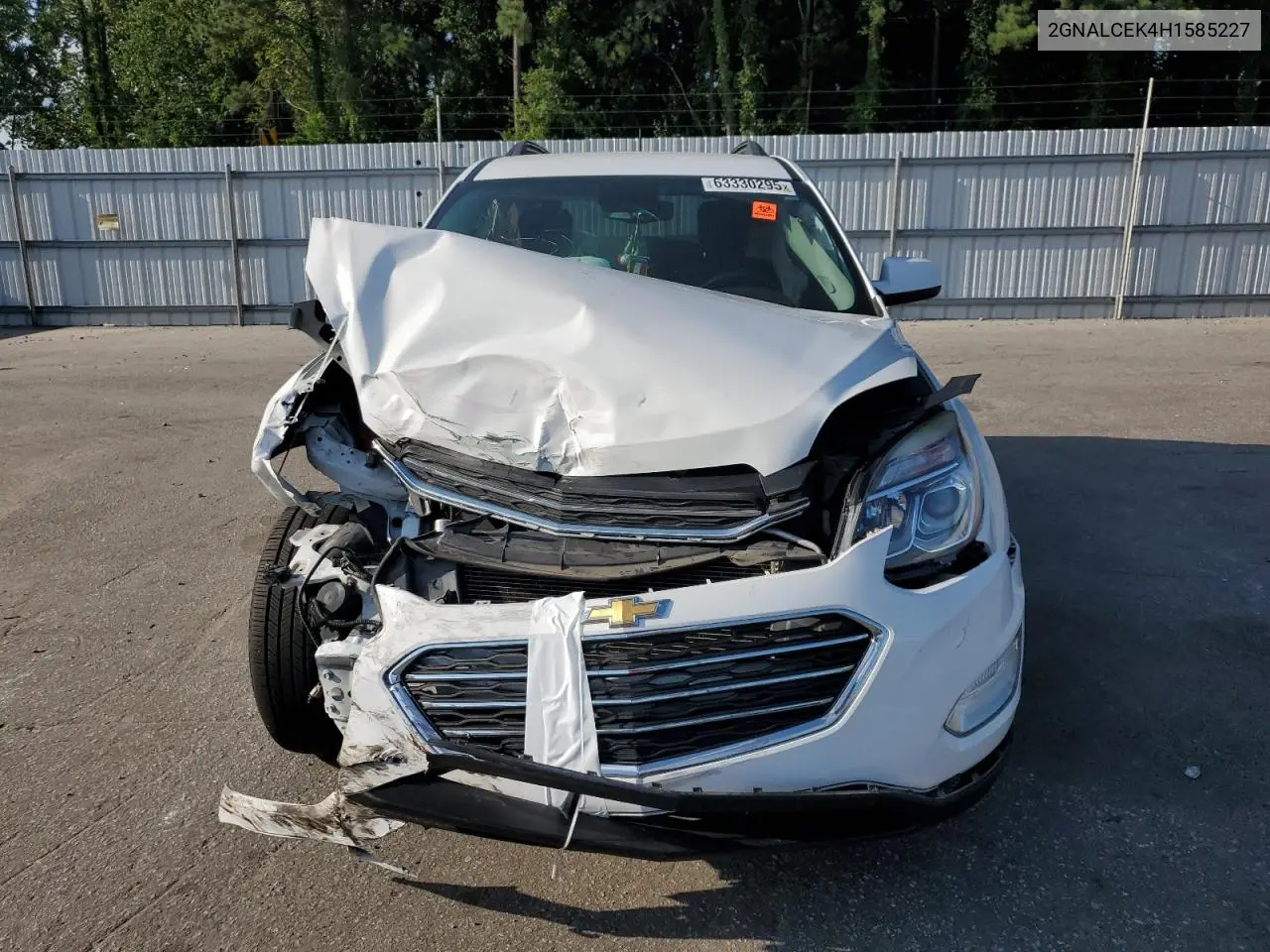 2017 Chevrolet Equinox Lt VIN: 2GNALCEK4H1585227 Lot: 63330295