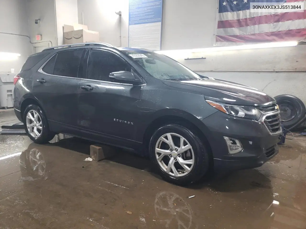 2018 Chevrolet Equinox Lt VIN: 3GNAXKEX3JS513844 Lot: 43262945