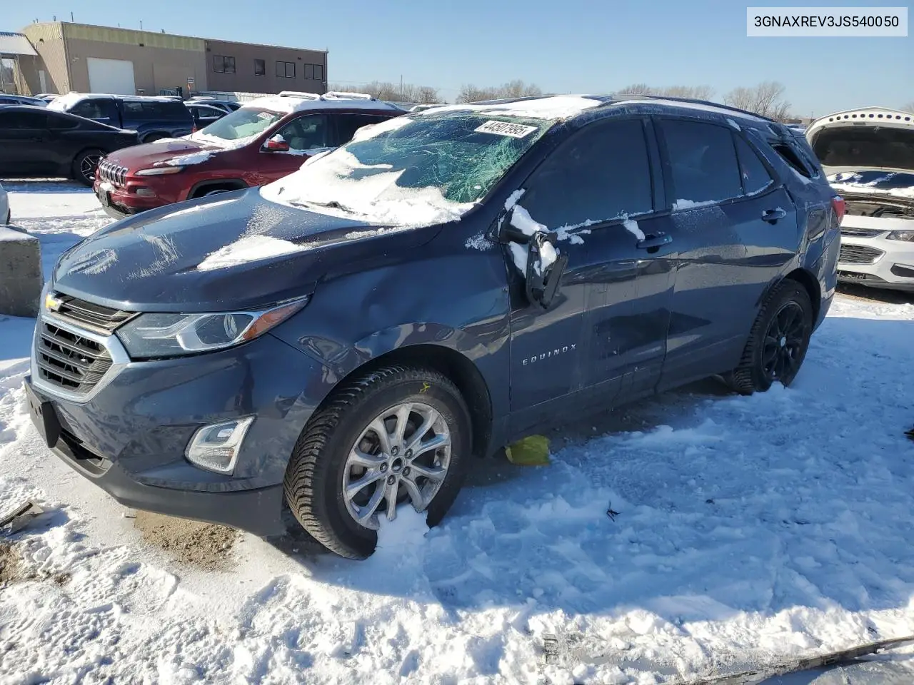 2018 Chevrolet Equinox Ls VIN: 3GNAXREV3JS540050 Lot: 44507995