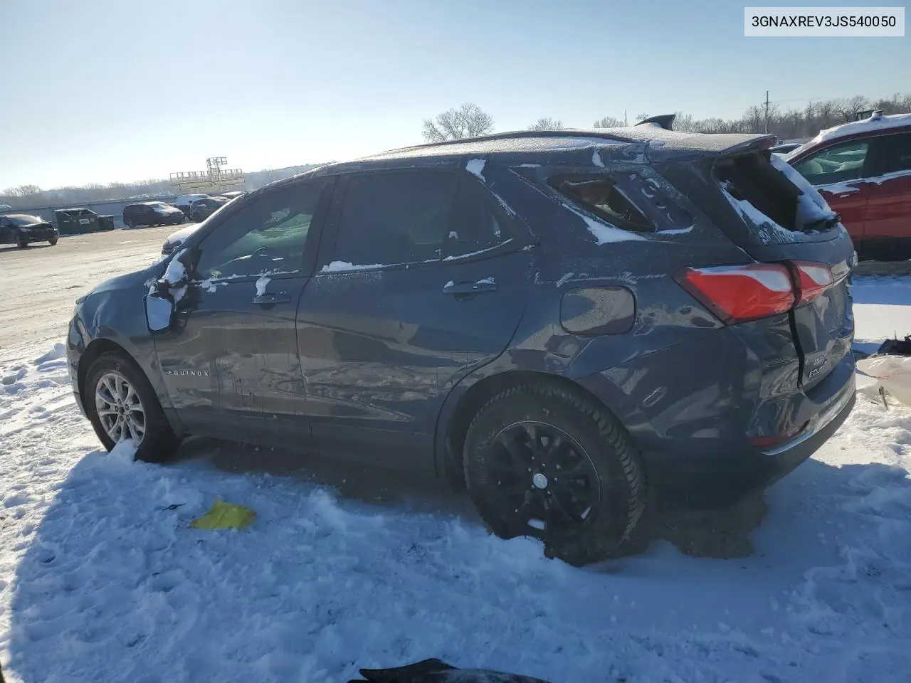 2018 Chevrolet Equinox Ls VIN: 3GNAXREV3JS540050 Lot: 44507995