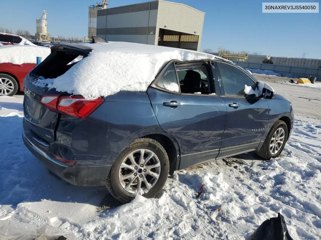 2018 Chevrolet Equinox Ls VIN: 3GNAXREV3JS540050 Lot: 44507995