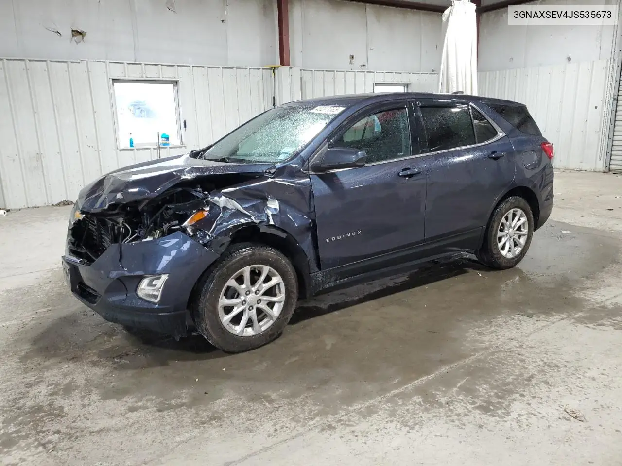 2018 Chevrolet Equinox Lt VIN: 3GNAXSEV4JS535673 Lot: 49243565