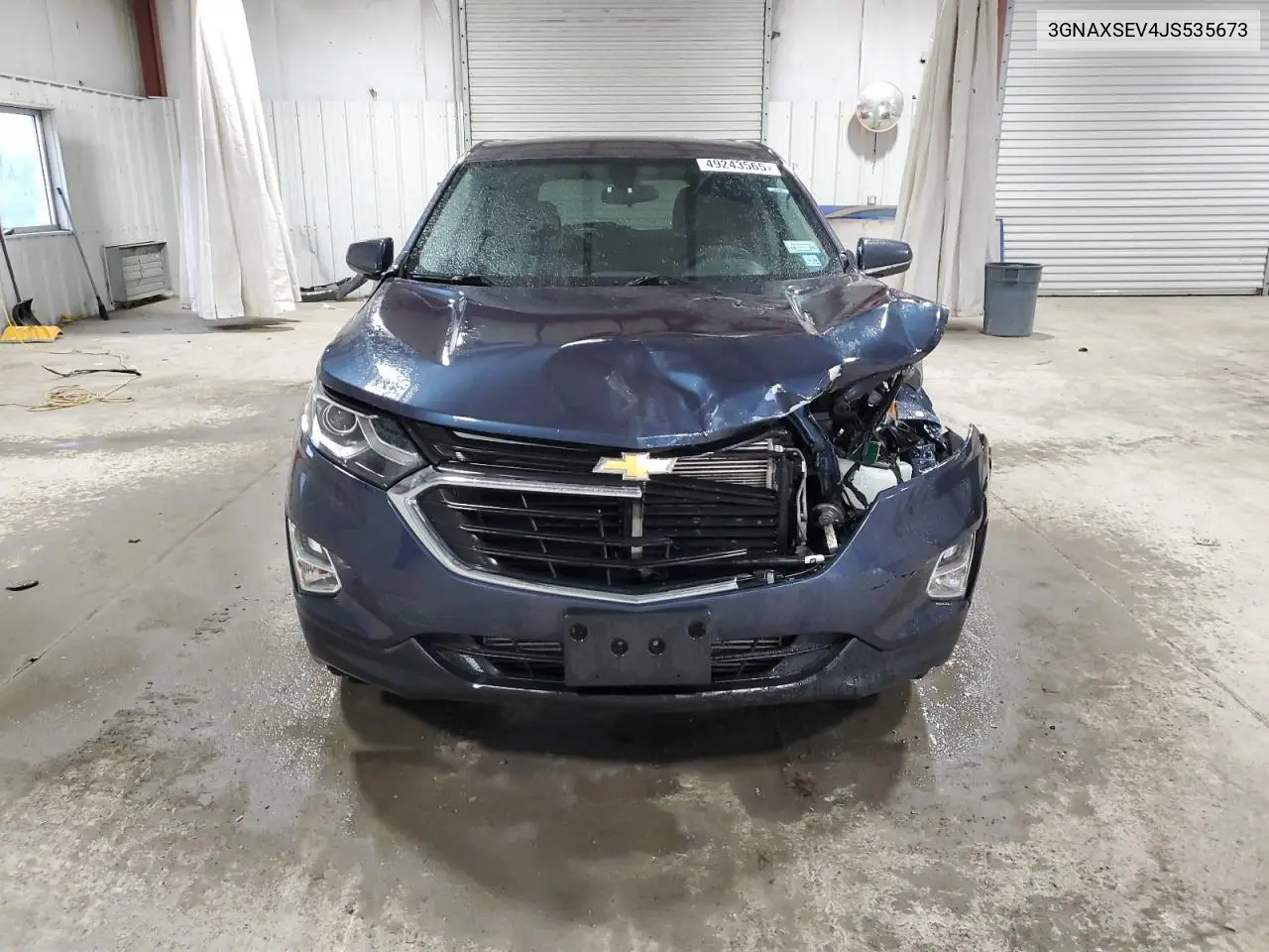 2018 Chevrolet Equinox Lt VIN: 3GNAXSEV4JS535673 Lot: 49243565