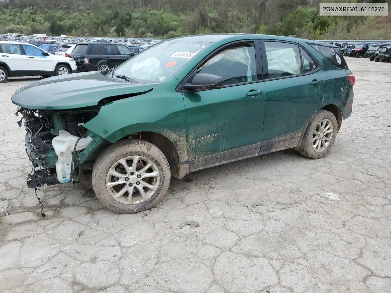 2018 Chevrolet Equinox Ls VIN: 2GNAXREV0J6146276 Lot: 52395545