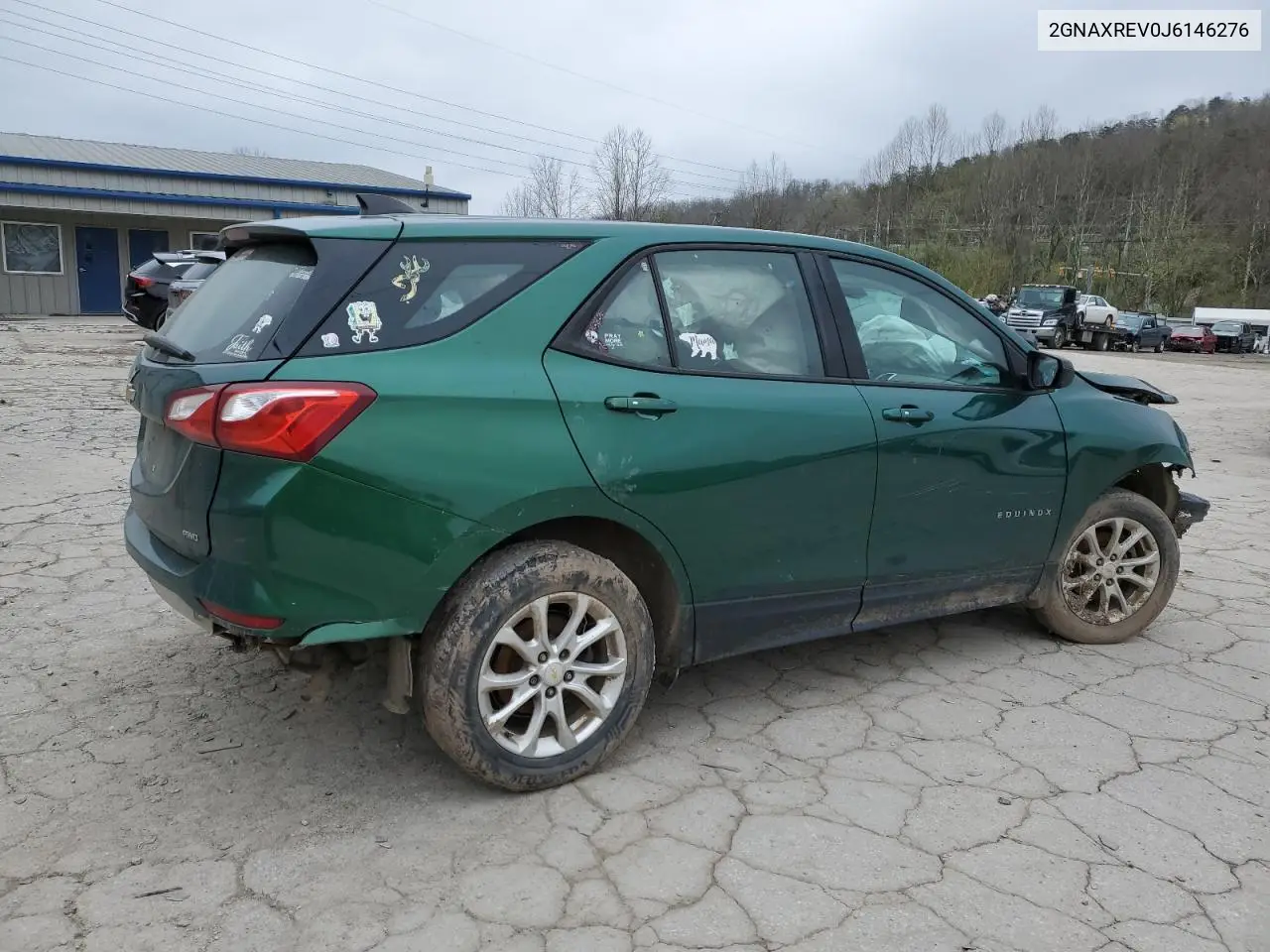 2018 Chevrolet Equinox Ls VIN: 2GNAXREV0J6146276 Lot: 52395545