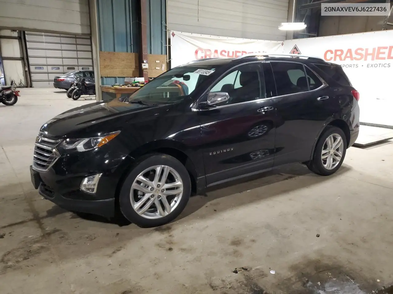 2018 Chevrolet Equinox Premier VIN: 2GNAXVEV6J6227436 Lot: 55113345