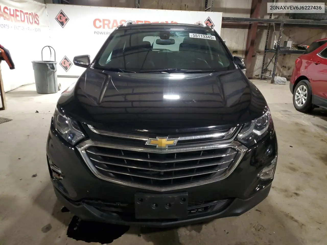2018 Chevrolet Equinox Premier VIN: 2GNAXVEV6J6227436 Lot: 55113345
