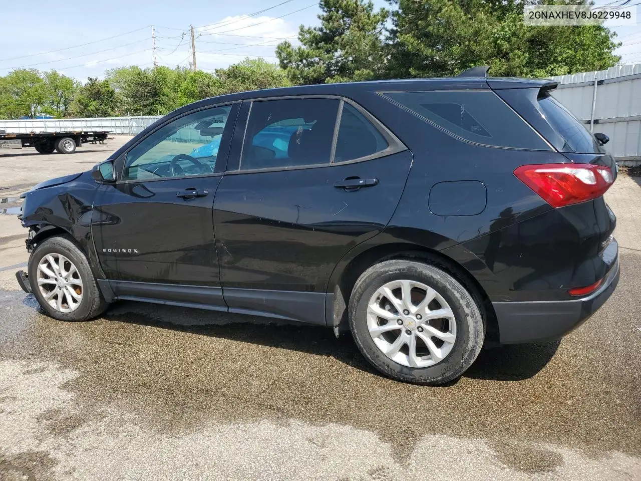 2018 Chevrolet Equinox Ls VIN: 2GNAXHEV8J6229948 Lot: 55258375