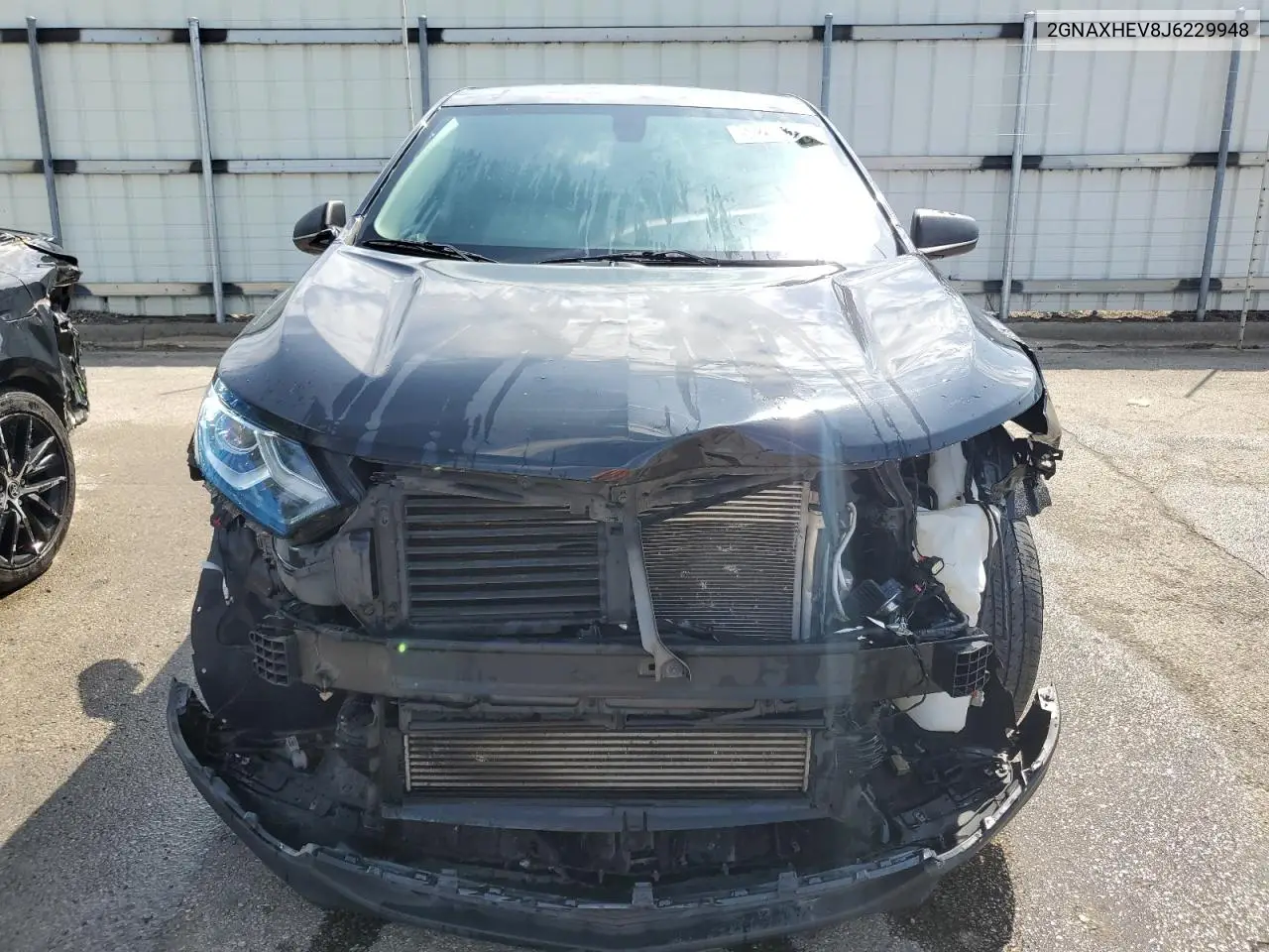 2018 Chevrolet Equinox Ls VIN: 2GNAXHEV8J6229948 Lot: 55258375