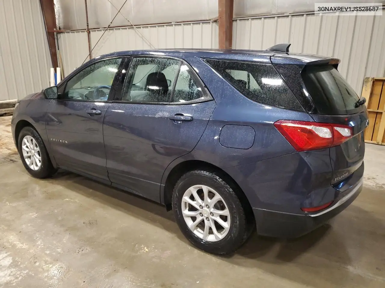 2018 Chevrolet Equinox Ls VIN: 3GNAXREV1JS528687 Lot: 55323125