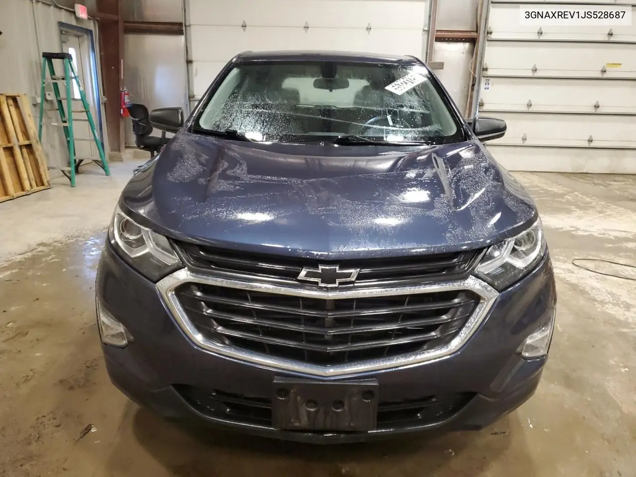 2018 Chevrolet Equinox Ls VIN: 3GNAXREV1JS528687 Lot: 55323125