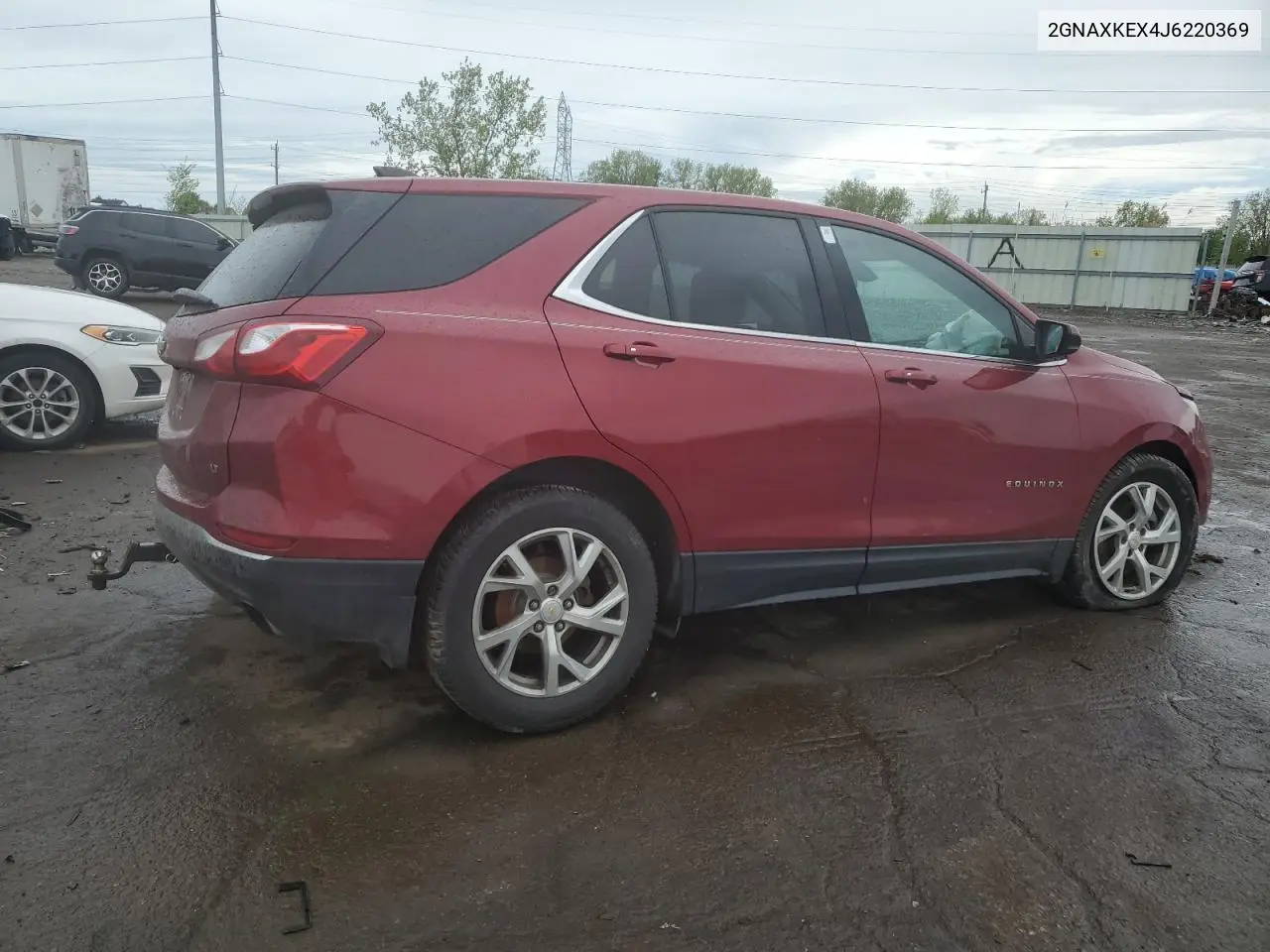 2018 Chevrolet Equinox Lt VIN: 2GNAXKEX4J6220369 Lot: 56027055