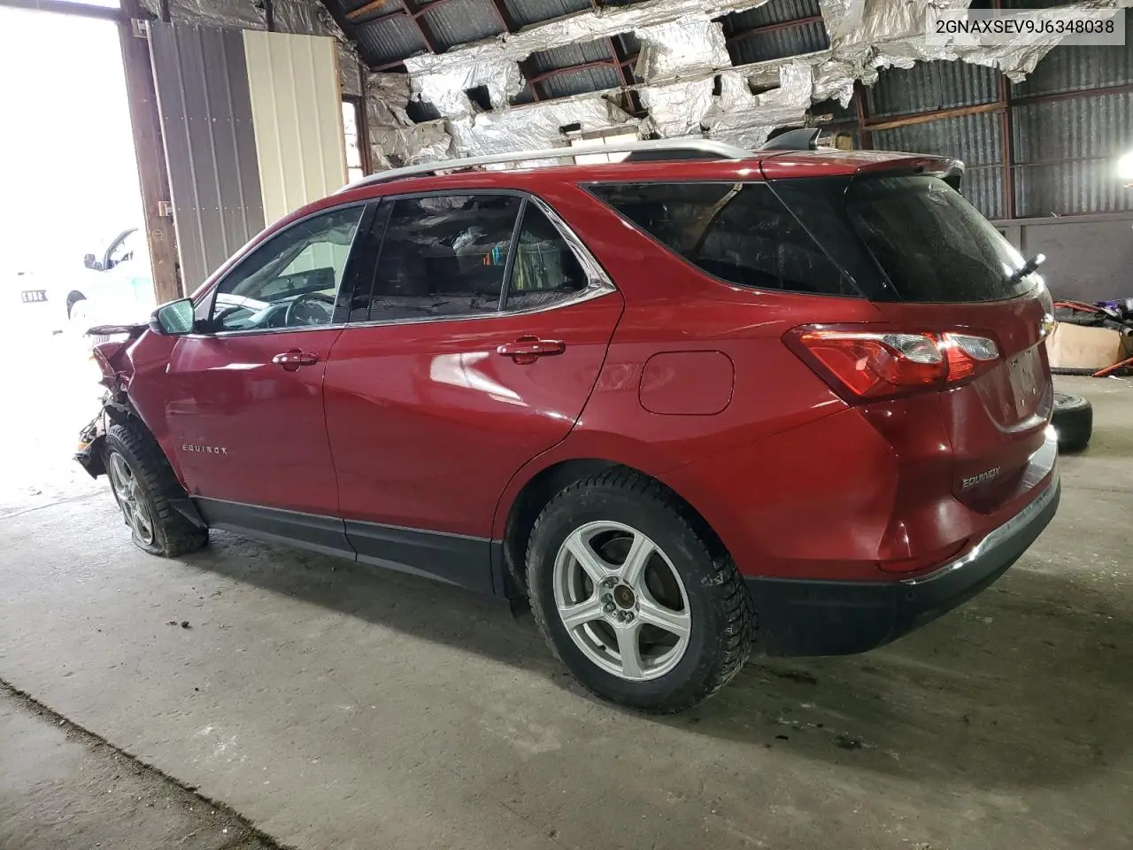 2018 Chevrolet Equinox Lt VIN: 2GNAXSEV9J6348038 Lot: 56323575