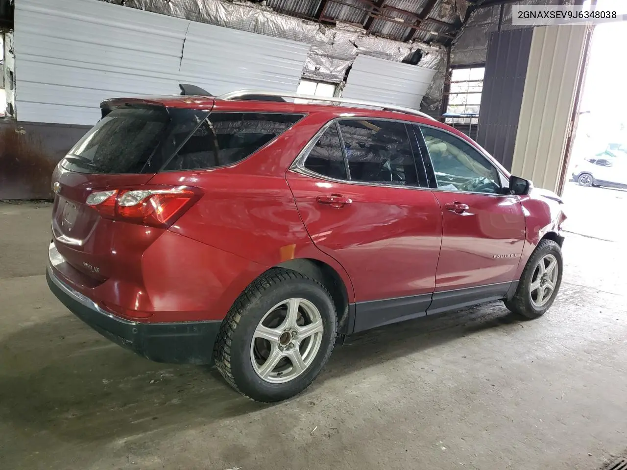 2018 Chevrolet Equinox Lt VIN: 2GNAXSEV9J6348038 Lot: 56323575