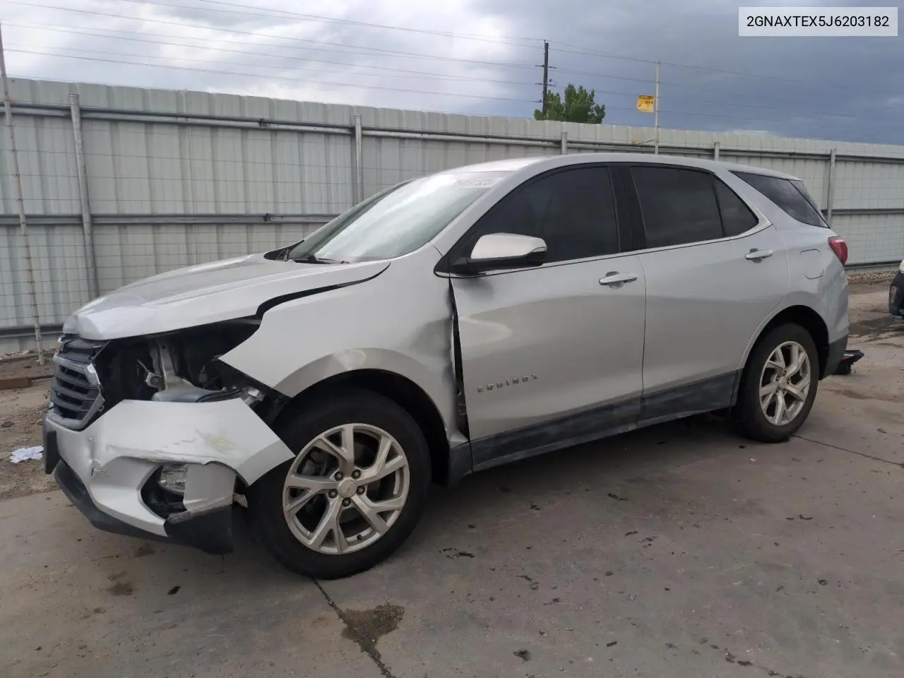 2018 Chevrolet Equinox Lt VIN: 2GNAXTEX5J6203182 Lot: 56691335